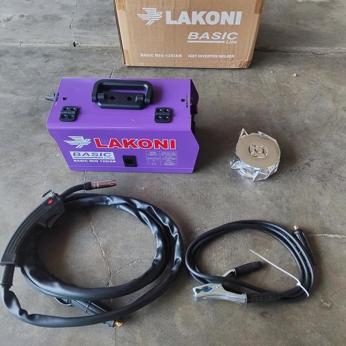 ~@~@~@~@] Mesin Travo Las Listrik Inverter Welding 450W 450 W Watt Lakoni Basic MIG 125iXR 125 iXR