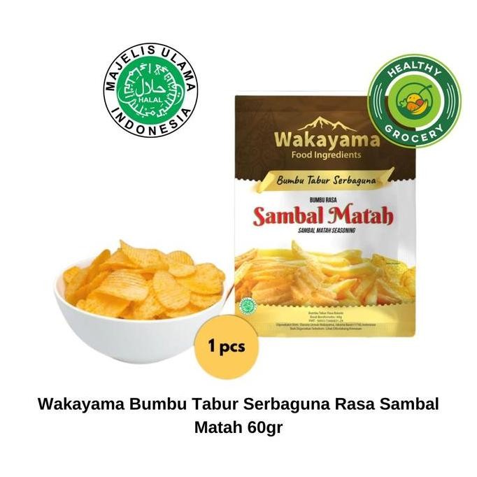 

hanya disini] Wakayama Bumbu Tabur Serbaguna All Varian Rasa 60gr