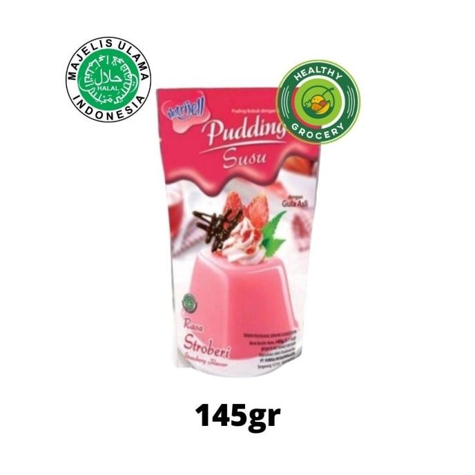 

] Nutrijell Pudding Rasa Stroberi 145gr