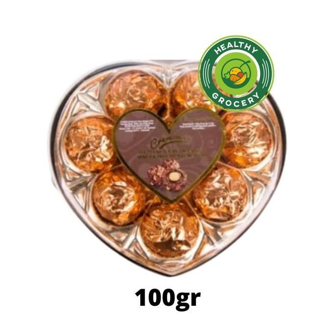 

:=:=:=:=] Cremona Hazelnut Cream Crisp Malt Chocolate Wafer Ball T8