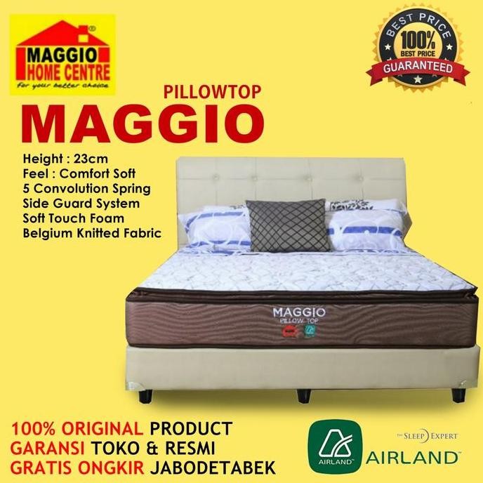 Termurah Kasur Springbed Airland - Matras Furniture - Airland Maggio Pillowtop - Airland Springbed