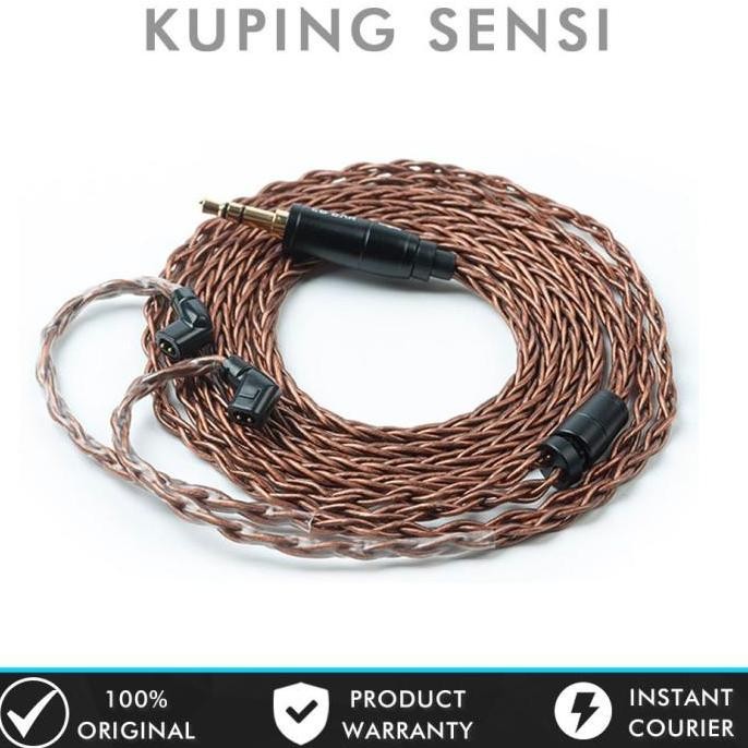 sale kbear 8 core oxygen free copper earphone upgrade cable