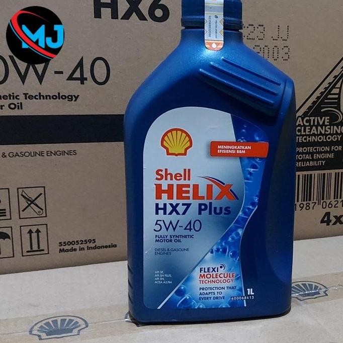 OLI MESIN SHELL HELIX HX-7 ORI SAE 10W-40 KEMASAN 1 LITER