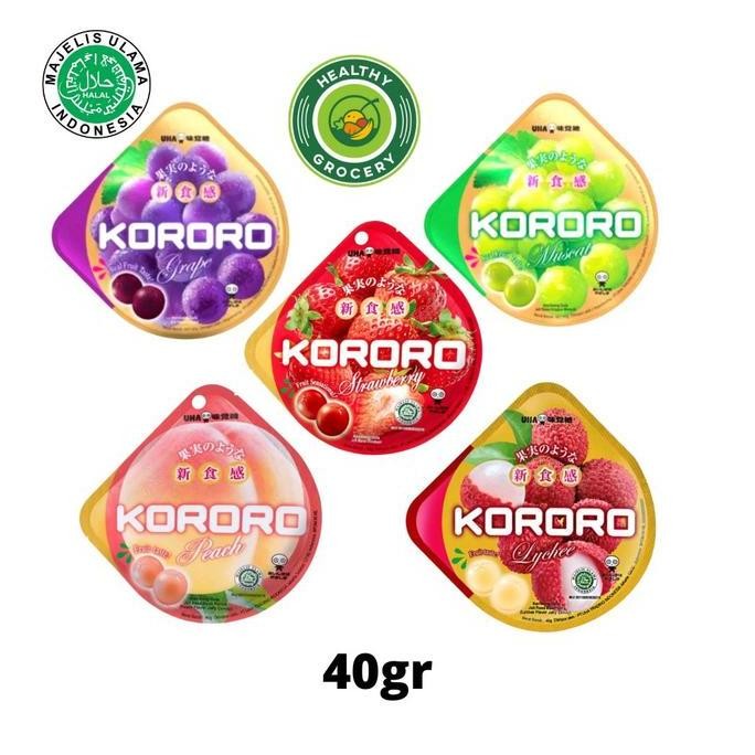 

langsung order saja] Uha Kororo Jelly Candy All Varian 40gr