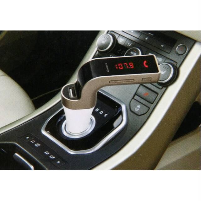 Fm Modulator / Fm Transmitter Bluetooth Mp3 Handsfree Mobil G7