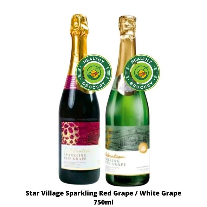 Open DS] Star Village Celebration Sparkling Red Grape / White Grape 750ml