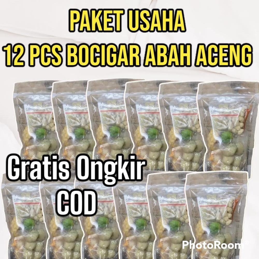 Paket Usaha 12 bks Baso Aci Garut Abah Aceng ( bocigar )