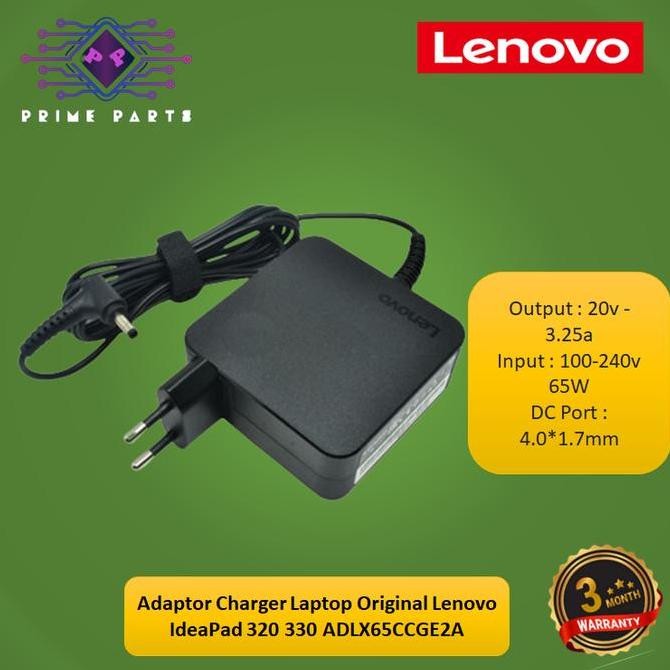 Adaptor Charger Laptop Original Lenovo Ideapad 320 330 Adlx65Ccge2A