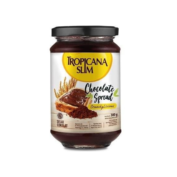 

Grosir Tropicana Slim Chocolate Spread 300 Gr - Selai