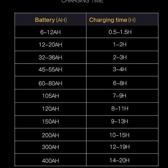 CHARGER CAS AKI MOBIL MOTOR PORTABEL OTOMATIS 260W 12V/24V 200AH + LCD TAFFWARE ANJING - AJ-618D