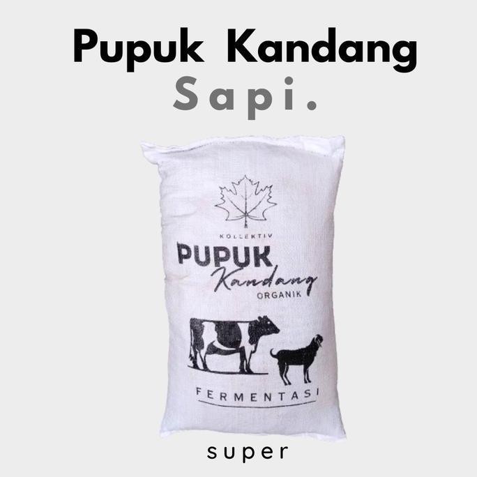 

Terlaris Kohe Pupuk Kandang Murni Halus Fermentasi - 10Kg