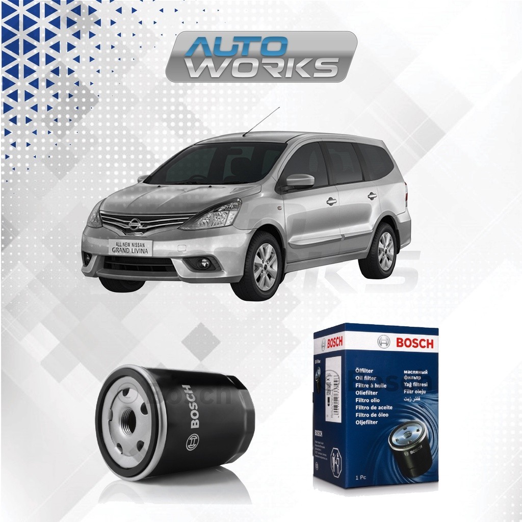 Filter Oli / Oil Filter Bosch Nissan Livina