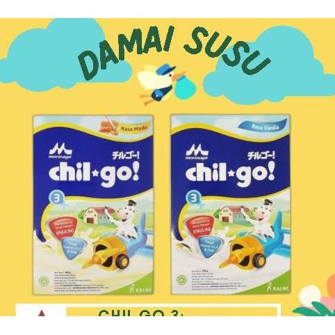

BARU SUSU MORINAGA CHIL GO 3+ 270GR VANILA MADU