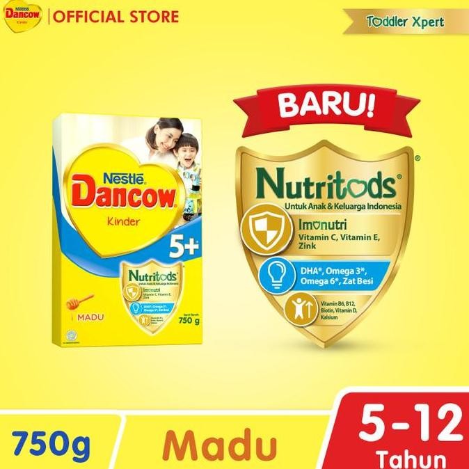 

BARU NESTLE DANCOW 5+ SUSU PERTUMBUHAN RASA MADU 5-12 TAHUN 800G