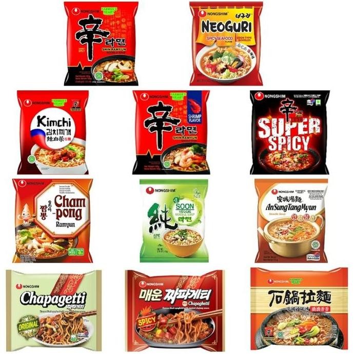 

Baru Nongshim Shin Ramyun Spicy Mushroom 120 Gr
