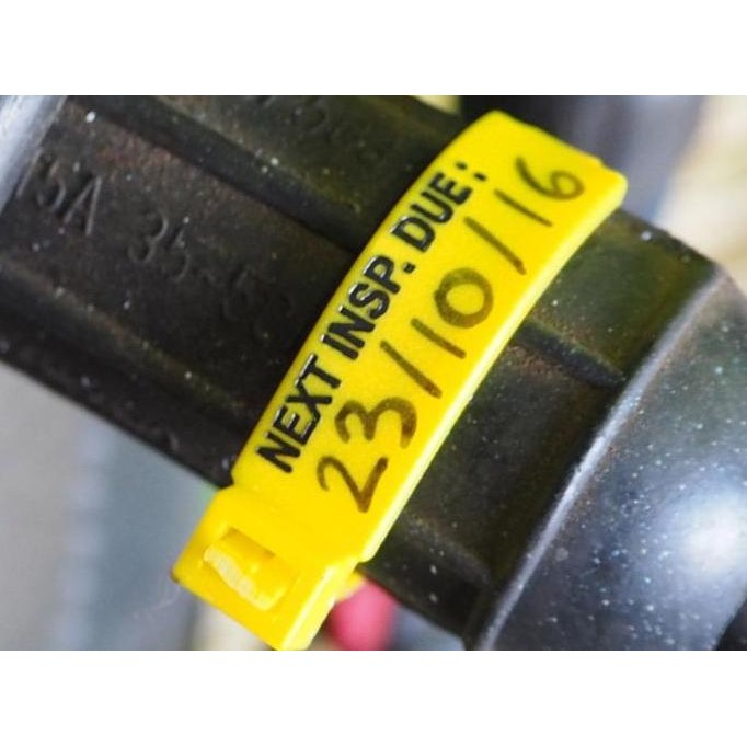 

siap kirim] Next Inspection Due Tags 300mm Custom