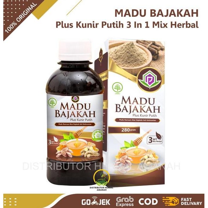 

BARU MADU BAJAKAH KUNIR PUTIH PREMIUM CEGAH TUMOR KISTA 280GR