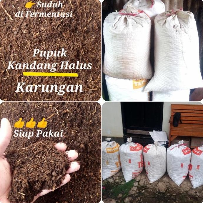 

Terlaris Pupuk Kandang Halus Karungan Siap Pakai,Isi 10 Kg