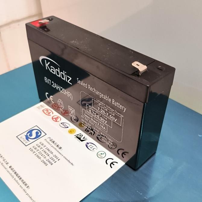 LEAD ACID BATTERY AKI KERING 6V 7AH 7.2AH 20HR KADDIZ MOBIL AKI UPS