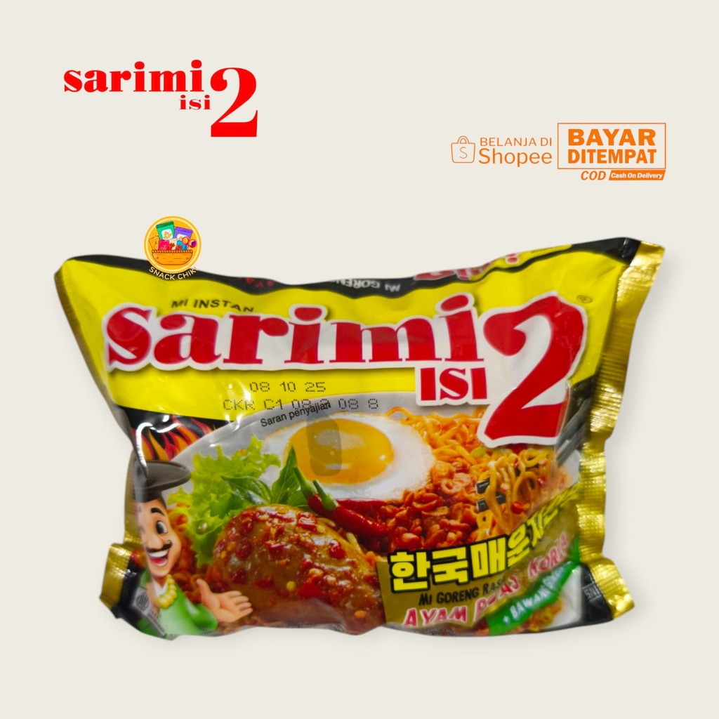 

SARIMII ISI 2 MIE GORENG RASA AYAM PEDES KOREA HARGA PER 5 PCS