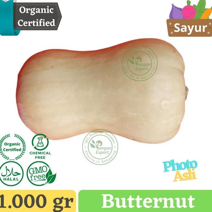 

BARU BUTTERNUT PUMPKIN , LABU KUNING MADU FRESH