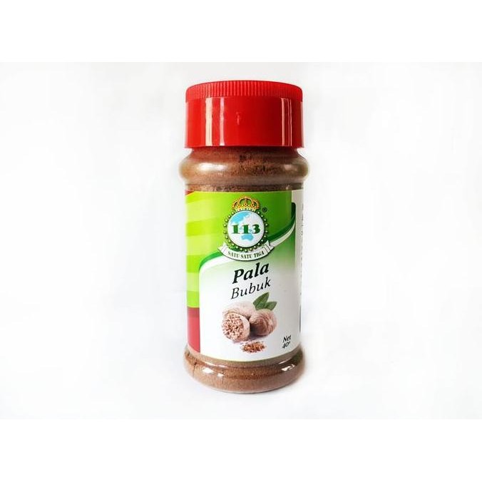 

Baru 113 Biji Pala Bubuk Bumbu Giling Ground Nutmeg Powder Botol 40 Gram