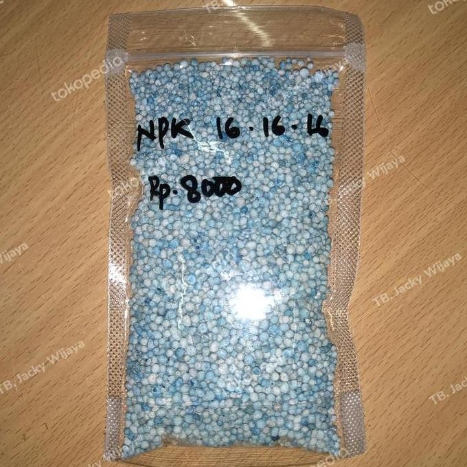 

Terlaris Npk Mutiara 16-16-16 / Npk Biru / Npk Repack 16 16 16 / Pupuk Tanaman