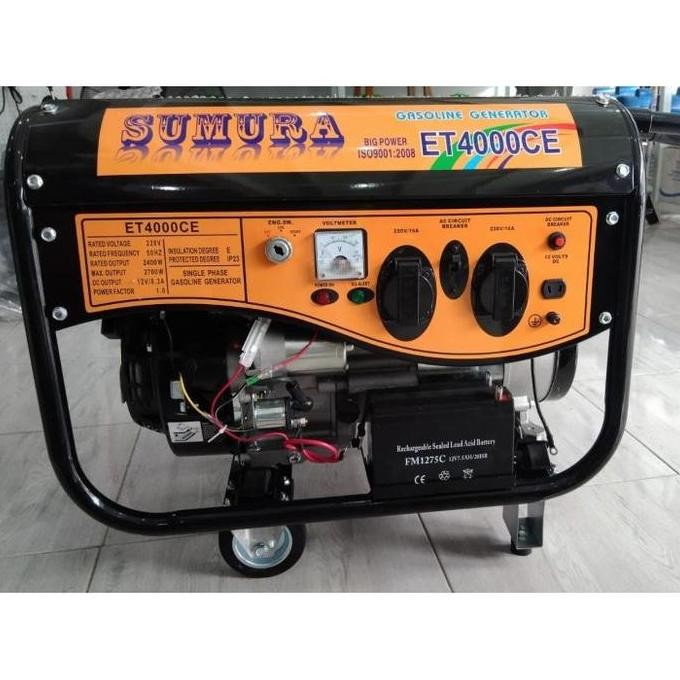 Generator Listrik / Genset Sumura ET 4000 CE - 2500 watt