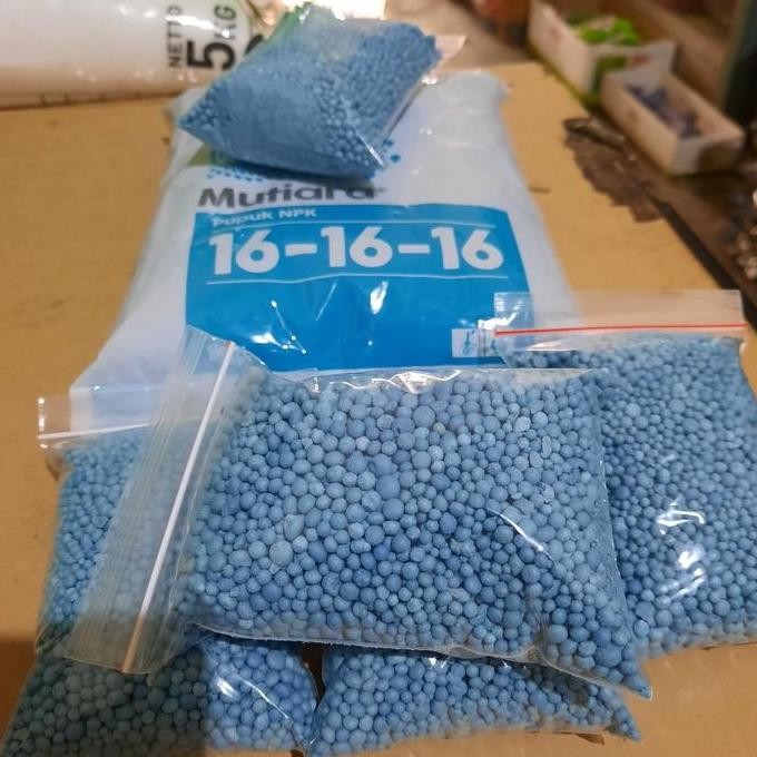 

Terlaris Npk Mutiara 16 - 16 - 16 Repack Paket Ringan 150Gr