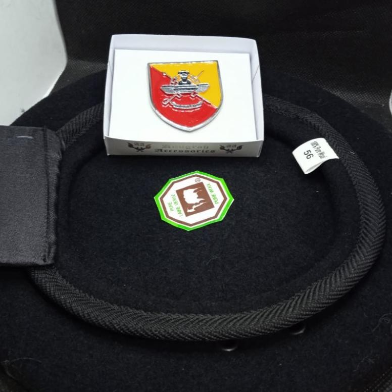 baret dan emblem kavaleri terbaru tni ad