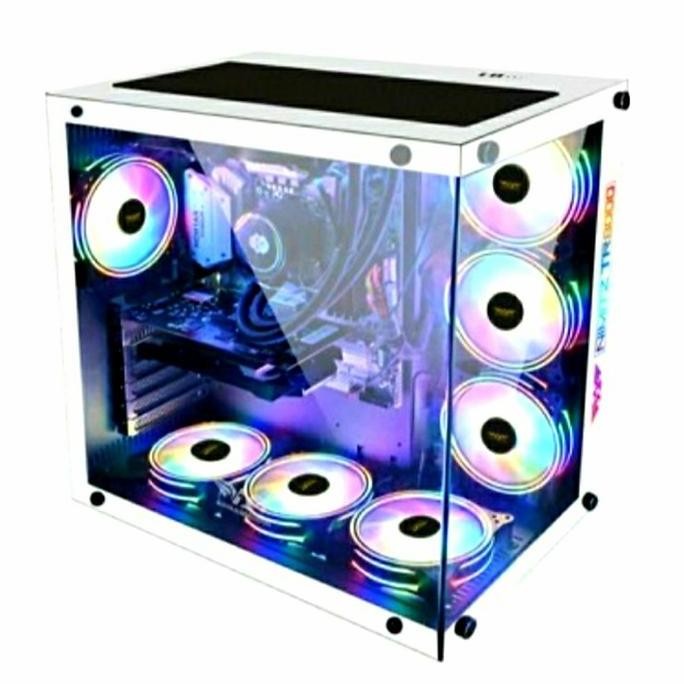 Armageddon Nimitz TR8000 ATX Gaming Case - Black/White