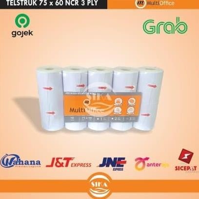 

TERBARU - Kertas Kasir 75 x 60 NCR 3 Ply MULTIOFFICE / Telstruk NCR 3 Ply