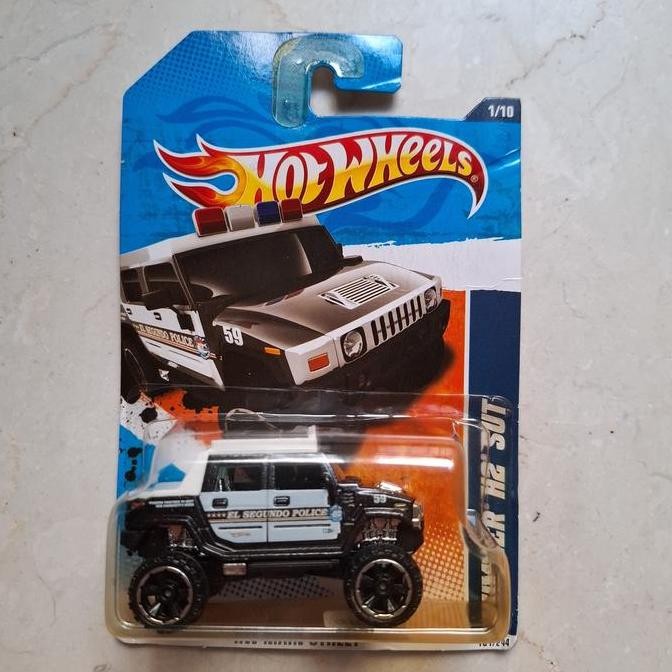 hotwheels hummer h2 sut hitam