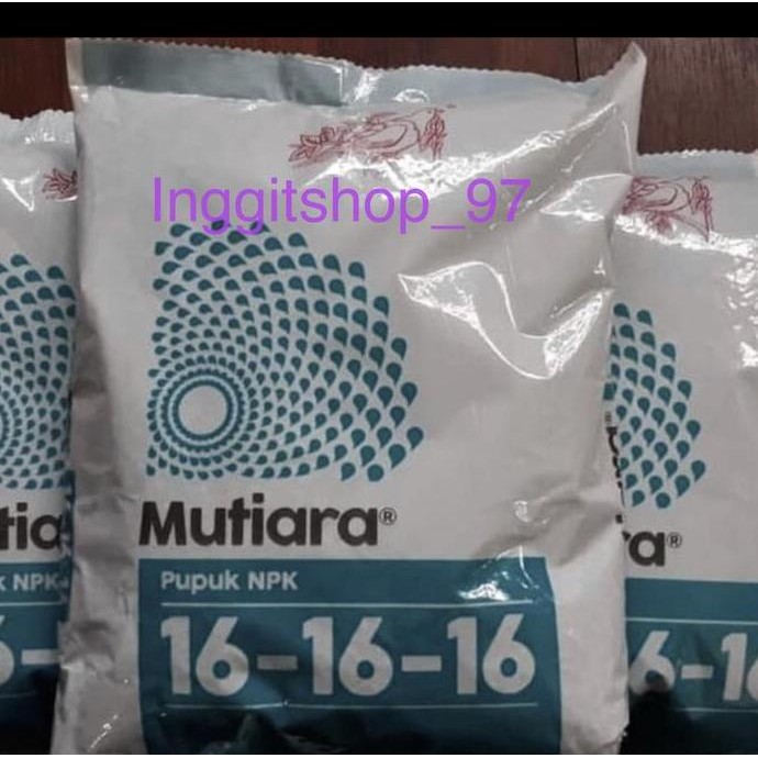

Terlaris Pupuk Npk 16 16 16 Mutiara 1Kg