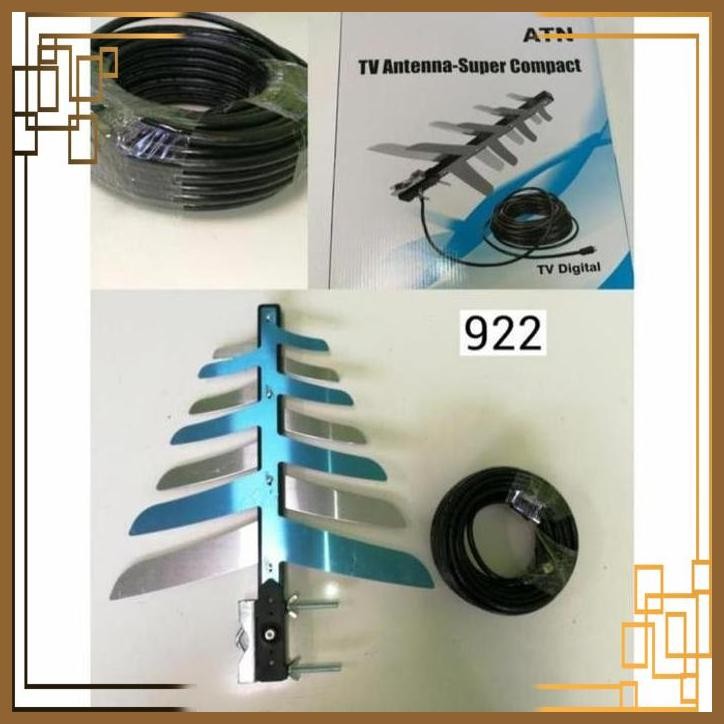 [ADE] antena TV digital , outdoor merek ATN - 922