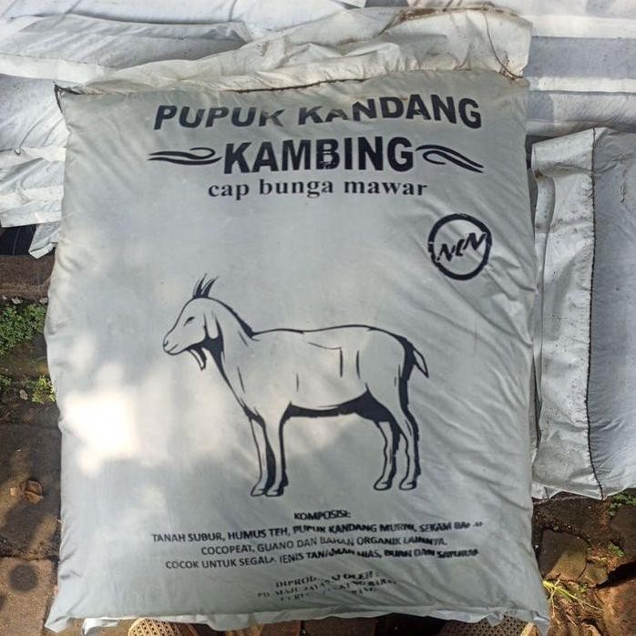 

Terlaris Pupuk Kambing/Kandang Berat +/- 7Kg