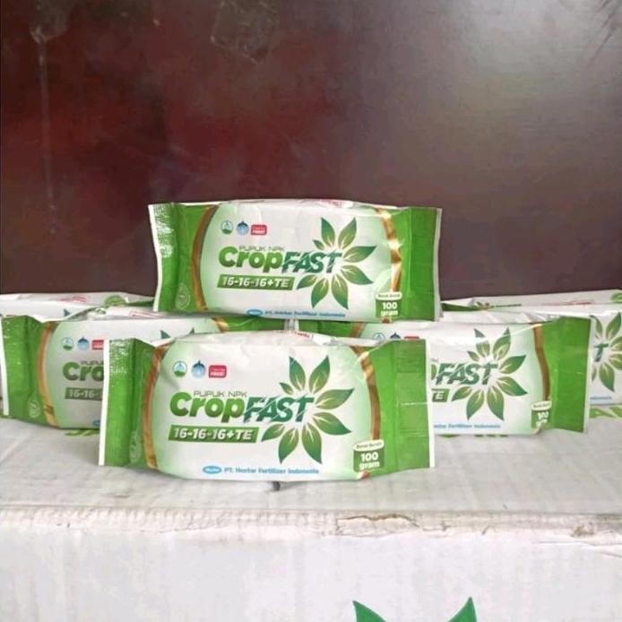 

Terlaris Pupuk Npk Cropfast 16-16-16+Te 100Gr