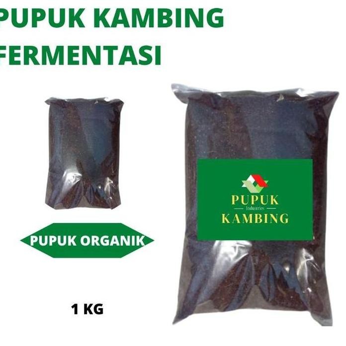 

Terlaris // Pupuk Kandang Organik Kambing Halus Kemasan 1Kg Pupuk Kandang