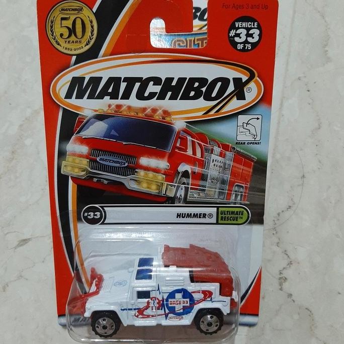 matchbox hummer rescue