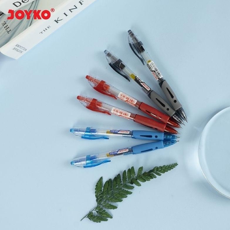 

Ready Gel Pen / Pulpen / Pena Joyko Gp 265 / Q Gel 0,5 Mm (12 Pcs)
