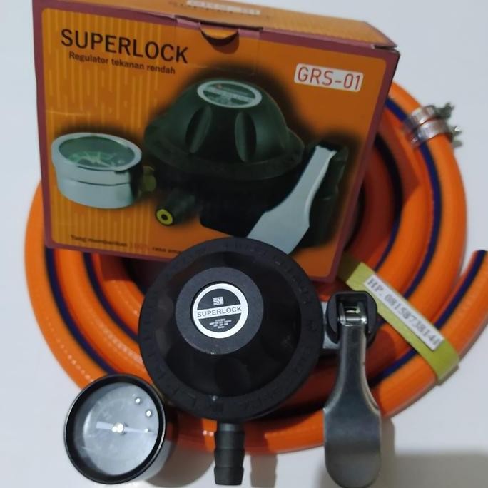 Regulator Elpiji Bravareg Gascomp Modena Grs 01 Selang Lpg 500 Psi Dn