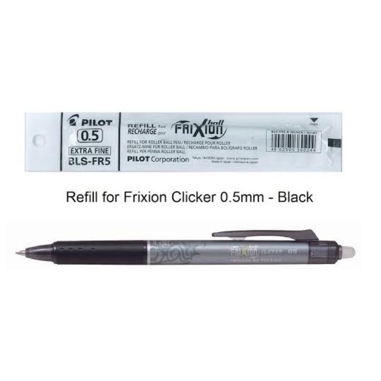 

Ready Refill Isi Frixion Clicker Ball Pilot 0.5/0.7 (1Pak/12Pcs)