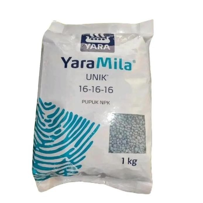 

Terlaris Pupuk Npk 16 16 16 Yaramila Unik Original Kemasan Pabrik 1Kg