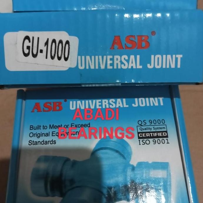 Promo UNIVERSAL JOINT CROSS JOINT GU1000 GU 1000 ASLI ASB COD