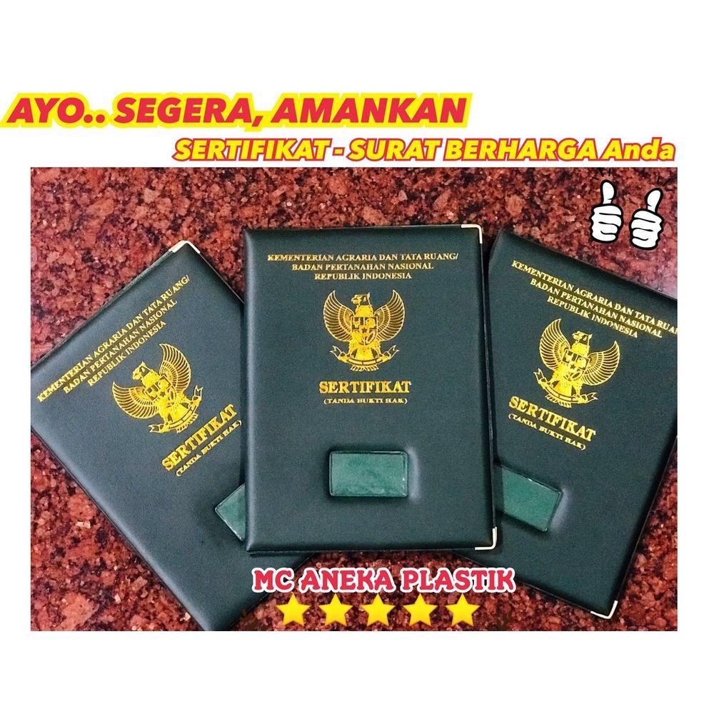 

Ready Cover Sertifikat Tanah / Map Sertifikat Tanah / Dokument Organizer