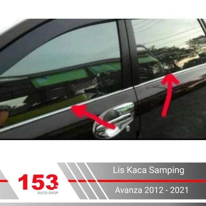 BEBAS ONGKIR - Lis Kaca Samping Avanza 2012 - 2021
