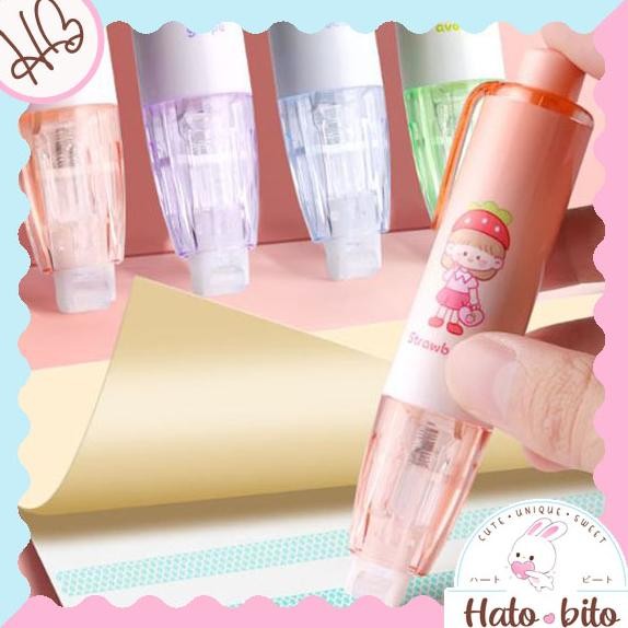 

Ready Glue Tape Fruity Girl Lem Kertas Lem Roll Lucu Cute Hb1501