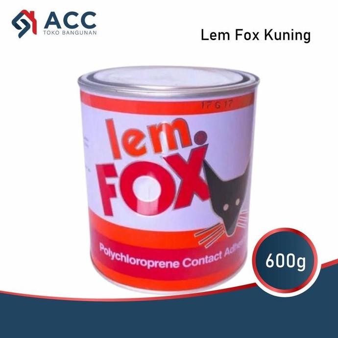 

Promo Lem Fox Kuning / Lem Kulit / Lem Karpet 600gr COD
