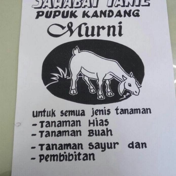 

Terlaris Pupuk Kandang Kambing Mini