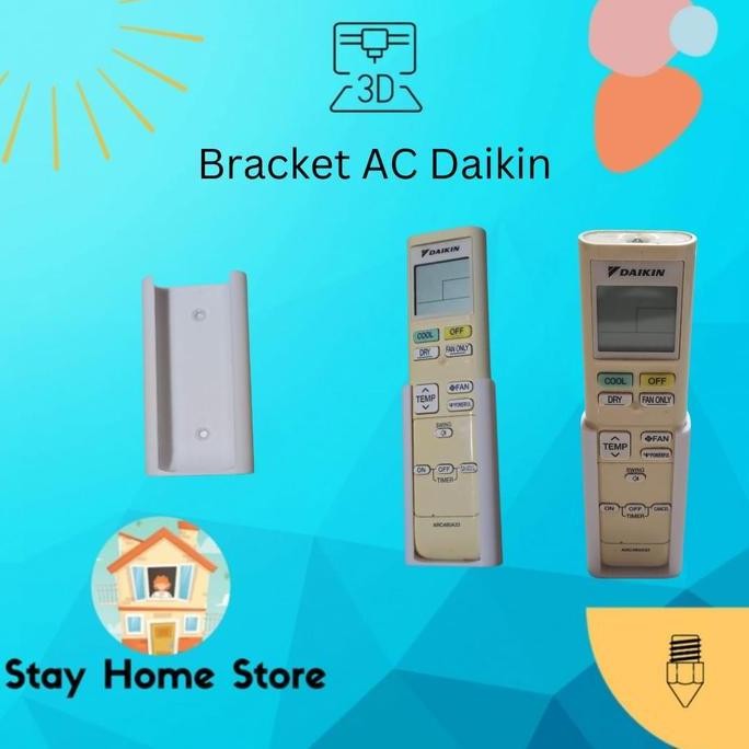 (BestSeries) Bracket Holder Remote AC Daikin